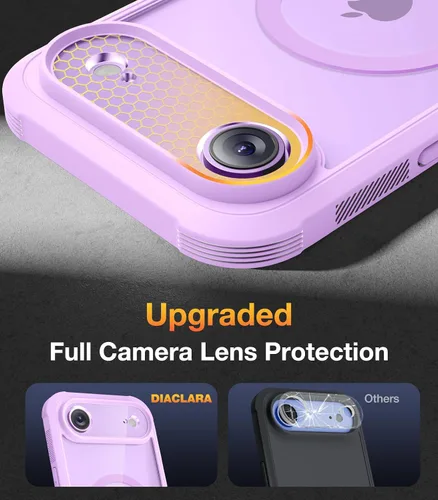 Vista 462 de DIACLARA - Funda transparente compatible con iPhone XR 6.1 pulgadas 2018