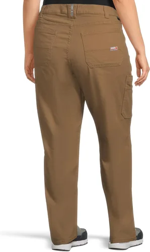 Vista 3 de ARIAT Pantalón Fr Stretch Duralight de lona apilable de pierna recta para mujer