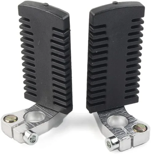 Vista 4 de FSFY - Pinzas de pie negras para motocicleta, abrazaderas de pie para bicicletas de 43 cc, 47 cc, 49 cc, 2 tiempos, para quads de bolsillo