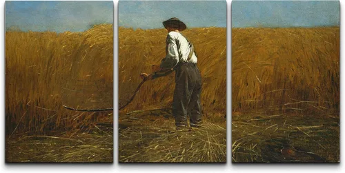 Vista 18 de Wall26 - Lienzo decorativo para pared, 3 piezas, serie de pinturas famosas