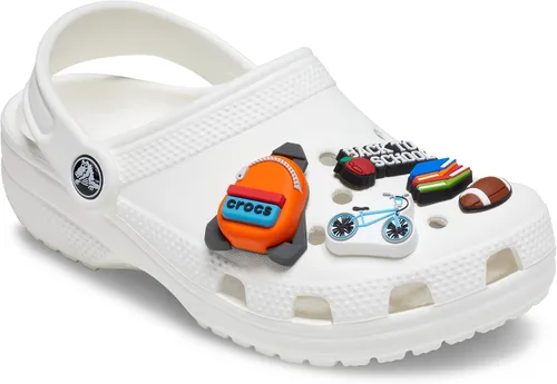 Vista 3 de Crocs Jibbitz - Paquete de 5 dijes deportivos para zapatos Jibbitz para Crocs