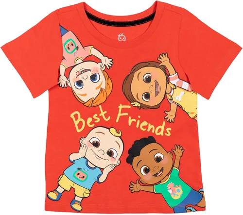Vista 2 de CoComelon Nico Nina Cody Baby - Paquete de 2 camisetas para bebés a niños pequeños
