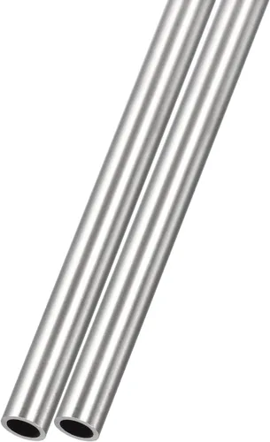 Vista 24 de METALLIXITY Tubo de acero inoxidable 316 (0.039 in de diámetro exterior x 0.006 in de pared T x 9.843 in de largo), 2 piezas, tubo recto