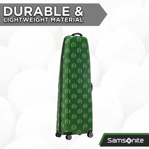 Vista 7 de Samsonite Tour Deluxe - Funda rígida para golf, bolsa de viaje de golf, carcasa ABS ligera y duradera, ruedas multidireccionales de 360 grados Verde