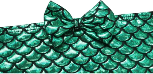 Vista 4 de TFJH E Traje de baño de 3 piezas para niñas y niñas, bikini con cola de pez de 3 a 10 años