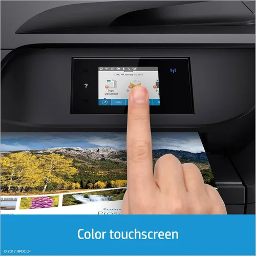 Vista 5 de HP OfficeJet Pro 6978 Impresora inalámbrica todo en uno, tinta instantánea, funciona con Alexa (T0F29A)