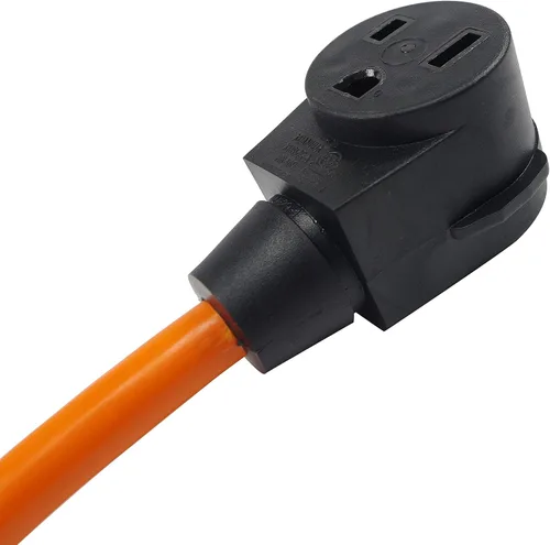 Vista 6 de HENGYI Cable adaptador Nema L14-30P a 6-50R 125/250V STW 10AWG 6-50 adaptador de soldador, generador 30A L14-30P a soldador 6-50R 50A bloqueo