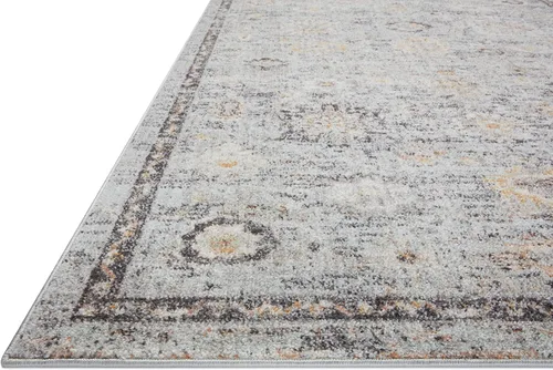 Vista 4 de Loloi Colección Monroe MON-04 - Alfombra de área, 9'-3" x 13', cielo/dorado Cielo/Oro