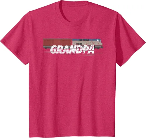 Vista 23 de RC Model Train Shirt Grandpa Train Boxcar HO Scale T-Shirt Negro