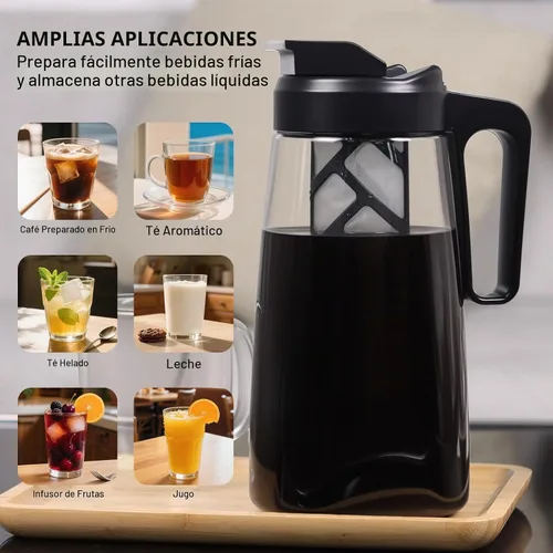 Vista 3 de Sivaphe Cafetera/Tetera Fría Grande 64 oz /2 L