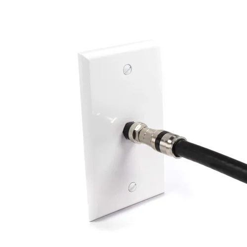 Vista 8 de THE CIMPLE CO Conector de compresión de cable coaxial - para cable coaxial RG11 - con junta tórica de sellado de clima, funda para clima y agarre