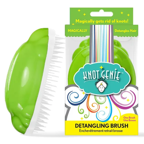 Vista 19 de Knot Genie, Cepillo para desenredar el cabello, Azul