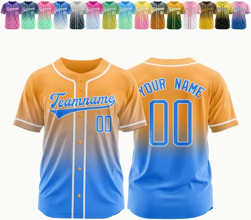 Vista 33 de Camiseta de béisbol personalizada, nombre de béisbol personalizado, logotipo de número, camiseta de béisbol personalizada para hombres, mujeres