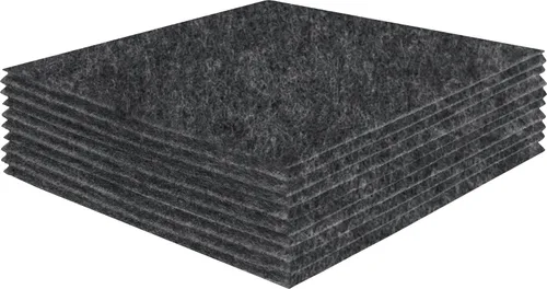 Vista 197 de FabricLA Hojas de fieltro acrílico para manualidades, cuadrados de fieltro precortados suaves de 4 x 4 pulgadas (3.9 in x 3.9 in), utiliza hojas