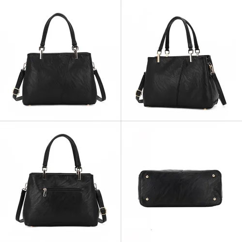 Vista 3 de KouLi Buir Hobo, bolsos y bolsos de piel sintética hombro, bandolera, asa superior, bolsas de mano para mujer