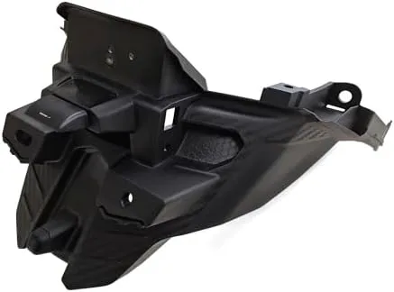 Vista 2 de Guardabarros trasero con placa LED de hoja compatible con Yamaha Zuma 125 2022-2024