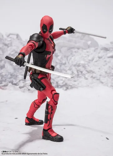 Vista 5 de TAMASHII NATIONS - Deadpool & Wolverine - Deadpool, Figura de acción de Bandai Spirits S.H.Figuarts