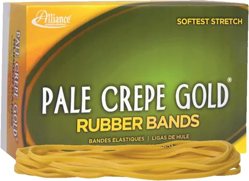 Vista 9 de Alliance Rubber 21405 - Bandas de goma Pale Crepe Gold