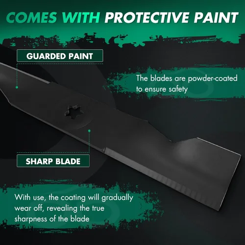 Vista 3 de SCITOO Lawn Mower Blade, 48 inches Blades Compatible for Ariens 21547939 for AYP 173920, 180054, 512258301, 532180054, 539107519 for Craftsman 24679