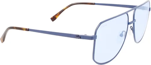 Vista 8 de Lacoste L249SE - Lentes de sol rectangulares azul mate talla única Azul mate