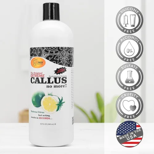 Vista 8 de SPA REDI - Gel removedor de callos para pies - Cuidado profesional de pies de pedicura - Elimina los callos más duros en segundos y suaviza los Lima