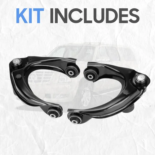Vista 4 de Brazo de control superior delantero con kit de suapensión de rótula para Mazda 6 2003-2008, Lincoln MKZ 2007-2012, Lincoln Zephyr 2006-2011, Mercury