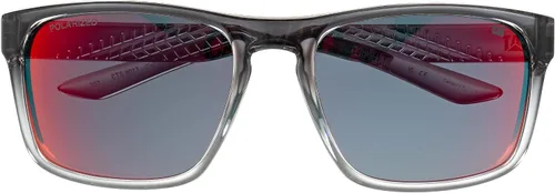 Vista 2 de CAT 8017 Gafas de sol polarizadas cuadradas para hombre, 2.283 in, Brillo gris