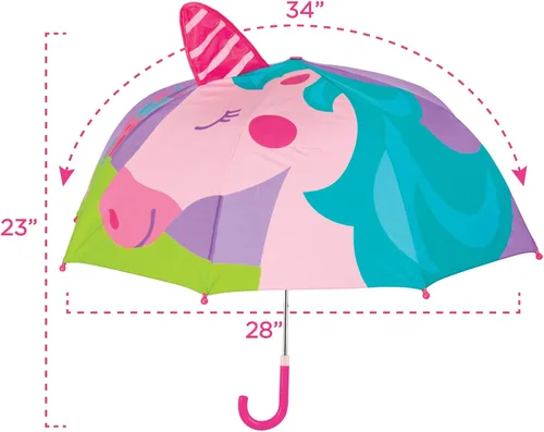 Vista 3 de Stephen Joseph Little Girls 'Pop Up paraguas