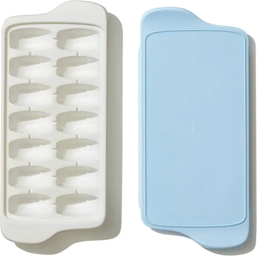 Vista 9 de OXO Good Grips - Bandeja para cubitos de hielo, 2 unidades, color blanco