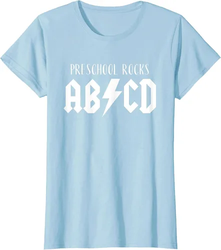 Vista 39 de Preschool Rocks Teacher Back to School ABCD Rock First Day T-Shirt Asphalt Grey
