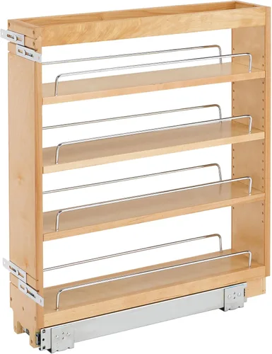 Vista 12 de Rev-A-Shelf Organizador de almacenamiento de armario de cocina extraíble de 11 pulgadas, estante de especias de despensa deslizante con estantes