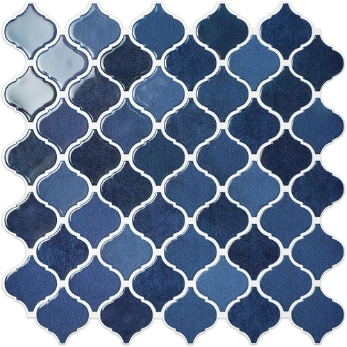 Vista 18 de STICKGOO Arabesque Protector contra Salpicaduras Despegar y Pegar, 12"X12" Azulejo Protector contra Salpicaduras para Cocina Despegar y Pegar Marrón