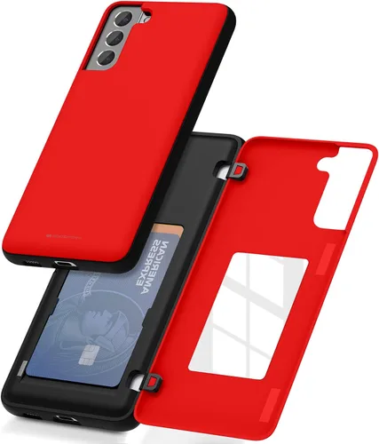 Vista 118 de GOOSPERY Funda tipo cartera para Samsung Galaxy S22 Ultra, [tarjetero] parachoques magnético de puerta con cierre automático, cubierta protectora
