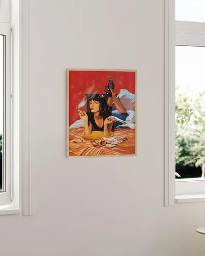Vista 4 de HAUS AND HUES Póster de escena de película para habitación estética de los años 90, arte de pared de película retro, arte de mercancía, decoración