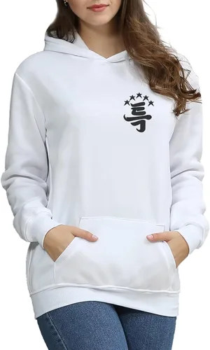 Vista 10 de KPOP Skz - Sudadera con capucha de 5 estrellas Jisung Felix Hyunjin Merch para mujeres y hombres