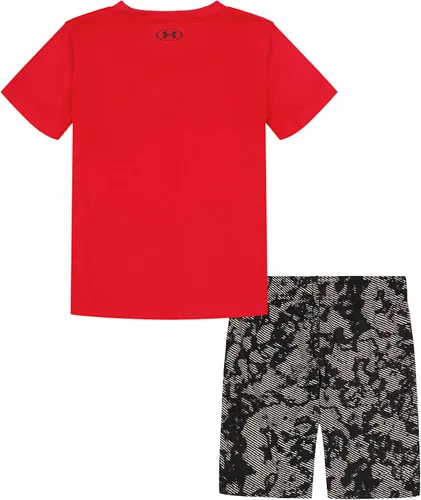 Vista 163 de Under Armour baby-girls Ua Terrazzo Leopard Heart SetShort Set
