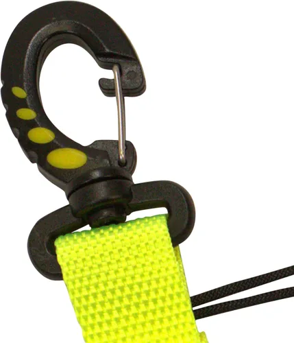 Vista 7 de Scuba Clips Lanyard with Dual Clips and Quick Release Buckle, Scuba Accessory for Diving, Dive Clip for Equipment Essentials Amarillo