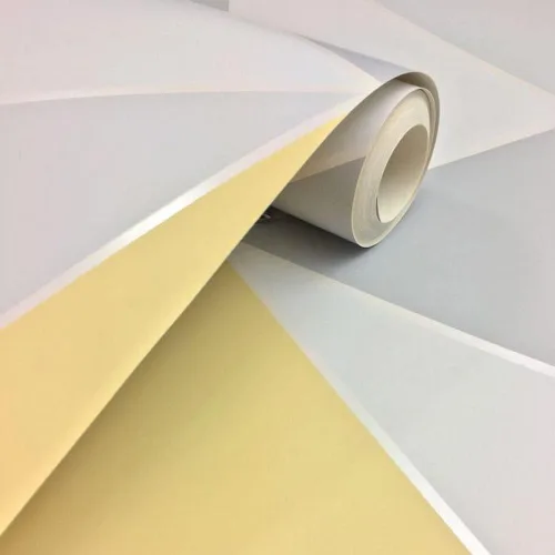 Vista 6 de Fine Decor Wallcoverings FD41993 UK Apex Geo - Papel pintado de pared lateral, oro rosa, rollo completo, 33.0 ft* 20.5 in