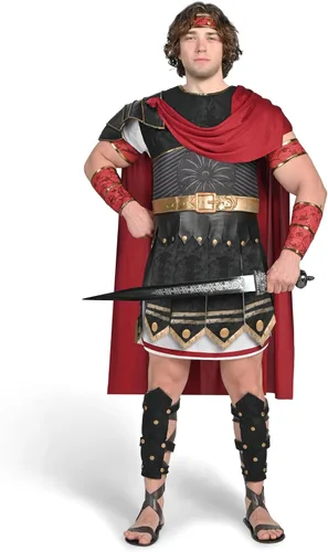 Vista 7 de Spooktacular Creations Brave Men - Conjunto de disfraz de gladiador romano