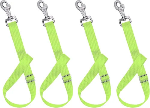 Vista 8 de Rosemarie Perchas de correa de cubo para caballo, proveedores de caballos, correas de nailon ajustables de hasta 700 libras para redes de heno