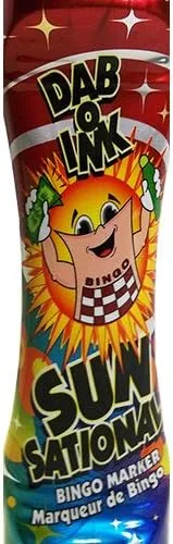 Vista 2 de Sunsational Seis Pack 4oz Ruby Red Bingo Dauber
