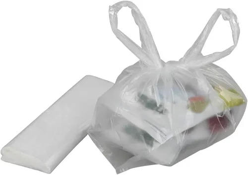Vista 7 de Begale 480 bolsas de plástico para compras, bolsas de transporte reutilizables Reusable Carryout Bags for Small Business Grocery