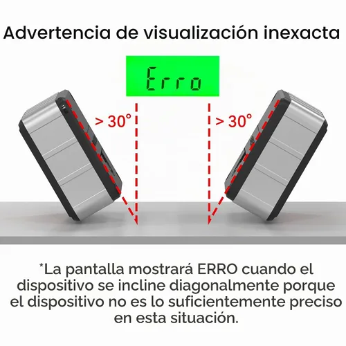 Vista 6 de Medidor de ángulo digital GemRed DAG-V1 para medición y diseño