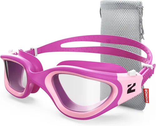Vista 17 de ZIONOR Gafas de natación G1 SE antivaho para adultos, hombres y mujeres
