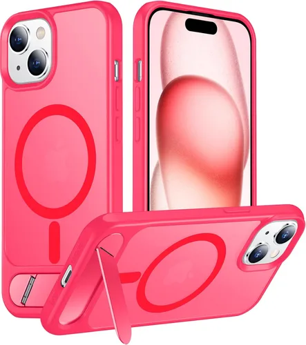 Vista 281 de Funda para iPhone 11 con compatibilidad magnética, [Soporte invisible incorporado][Compatible con MagSafe]