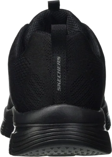 Vista 3 de Skechers Tenis Graceful-Get Connected para mujer, Negro Blanco, 15