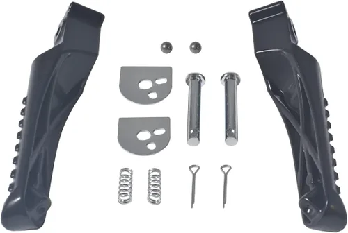 Vista 5 de SJVLXHI Juego de soportes y estribos para reposapiés Coleman BT200X CT200U Trail 200 CT200U-EX CT100u Trail 100 196cc 6.5hp Powersports Motor Mini