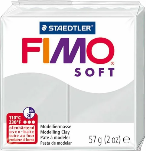 Vista 5 de FIMO Soft & Effect - Arcilla polimérica para modelar horno, 2.01 oz, juego de 8 unidades, colección de tarta de queso de fresa