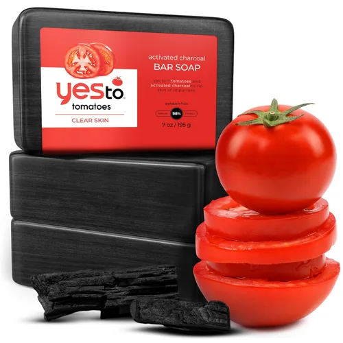 Vista 9 de Yes to Tomates Jabón Carbón Activado, 7 onzas., paquete de de 1