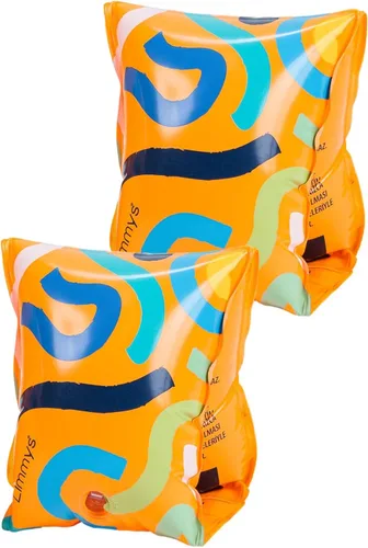 Vista 9 de Limmys Flotadores de brazo de alta calidad para niños, de 1 a 6 años, alas de agua inflables para nadar (ganador del premio Mom's Choice Award)